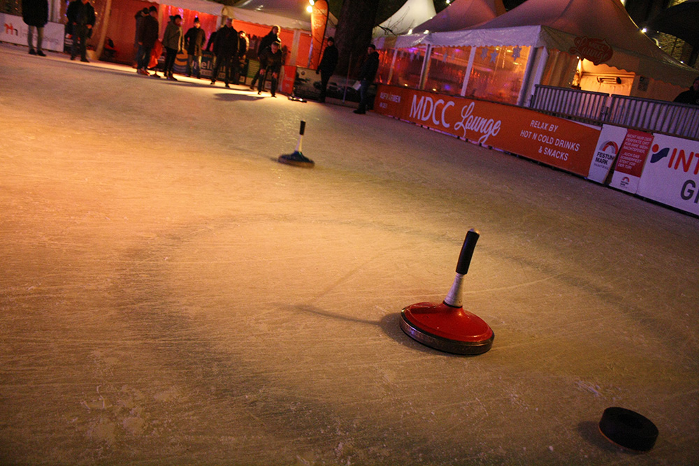 Eisstockschießen 2019 in der Festung Mark