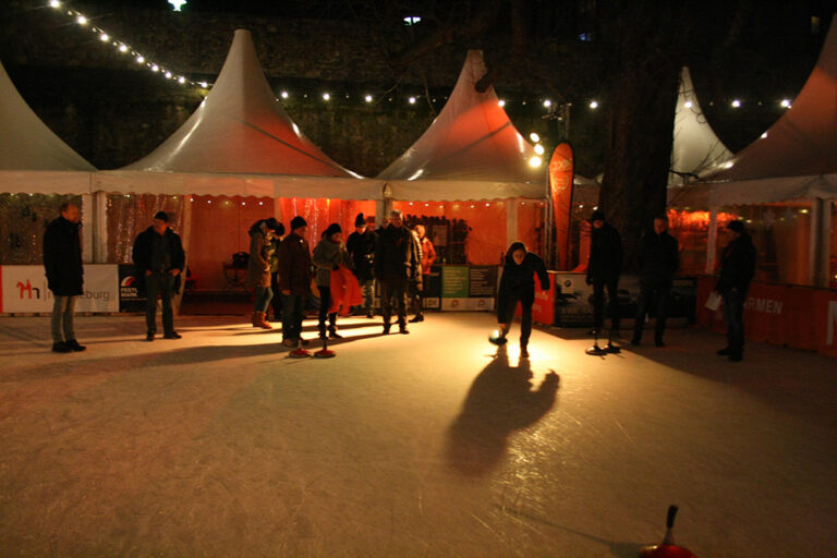 Eisstockschießen 2019 in der Festung Mark