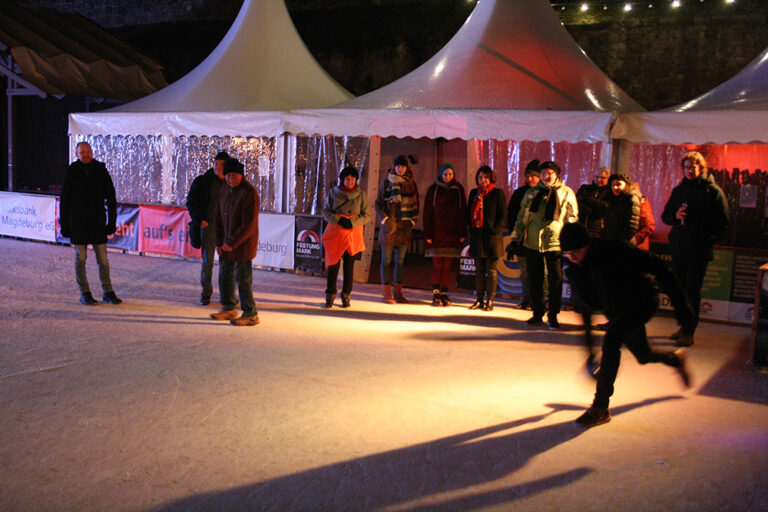 Eisstockschießen 2019 in der Festung Mark