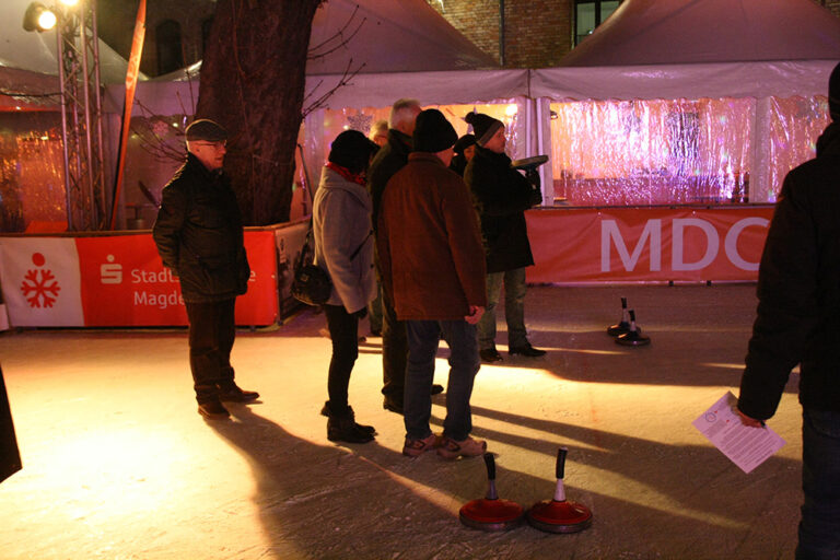 Eisstockschießen 2019 in der Festung Mark