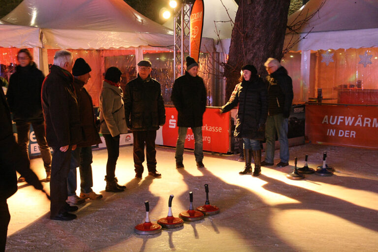 Eisstockschießen 2019 in der Festung Mark