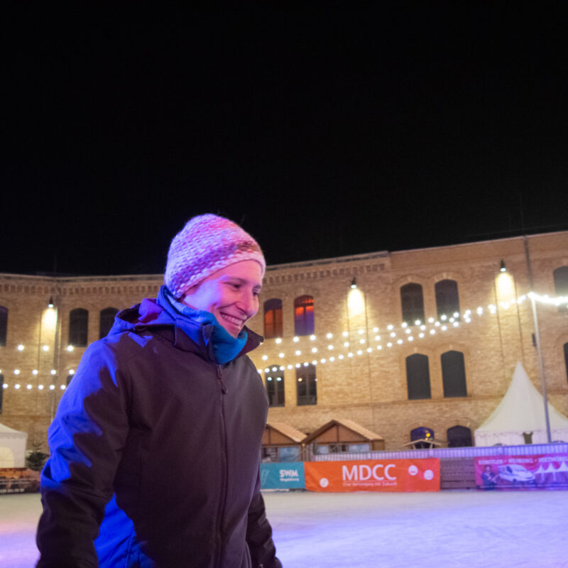 Winterfest mit Eisstockschießen in der Festung Mark