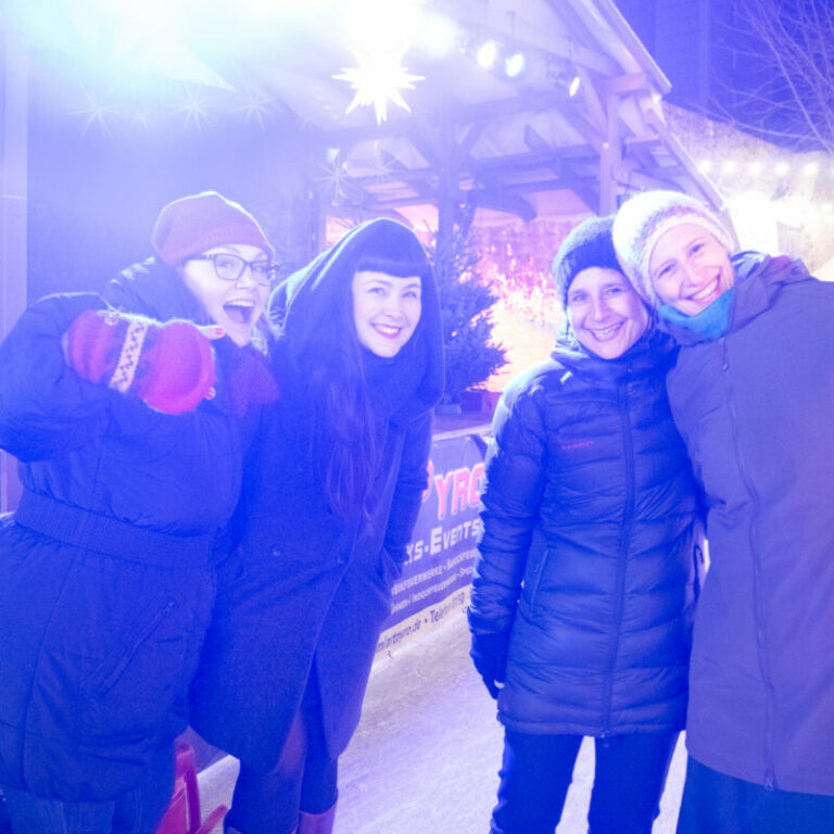 Winterfest mit Eisstockschießen in der Festung Mark