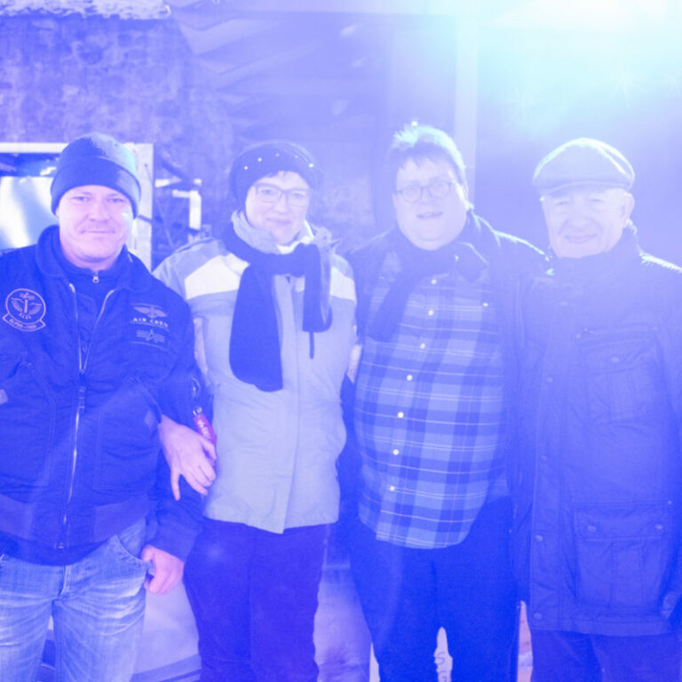 Winterfest mit Eisstockschießen in der Festung Mark