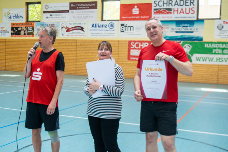 7. Handball-Benefizturnier des Presseclubs Magdeburg