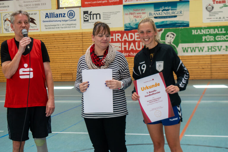7. Handball-Benefizturnier des Presseclubs Magdeburg