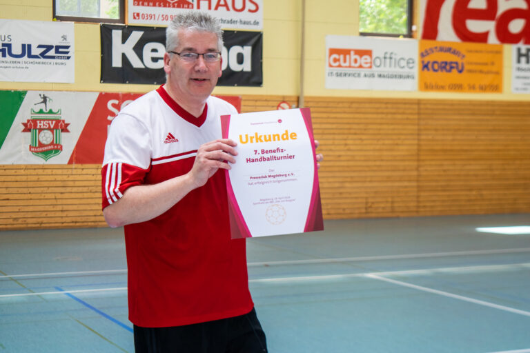 7. Handball-Benefizturnier des Presseclubs Magdeburg
