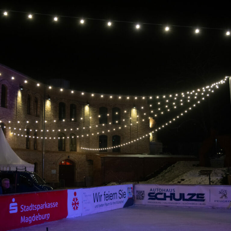 Winterfest mit Eisstockschießen in der Festung Mark