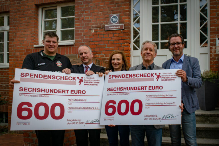 7. Handball-Benefizturnier des Presseclubs Magdeburg