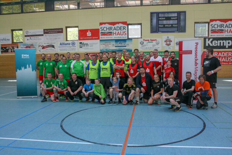 7. Handball-Benefizturnier des Presseclubs Magdeburg