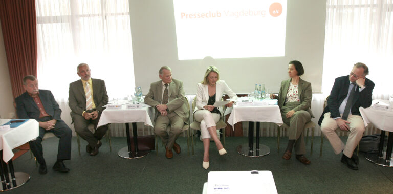 Podiumsdiskussion zum Thema: “Ärztemangel in Sachsen-Anhalt: Werden wir bald nicht mehr behandelt?”