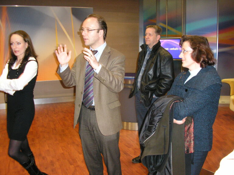 Besuch im MDR-Landesfunkhaus