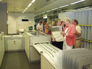 Besuch im Druckzentrum Barleben