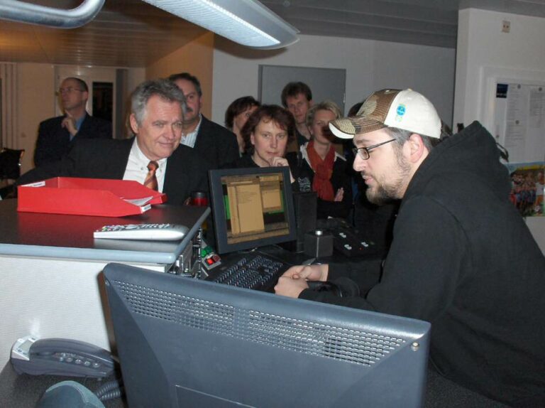 Besuch bei Radio SAW
