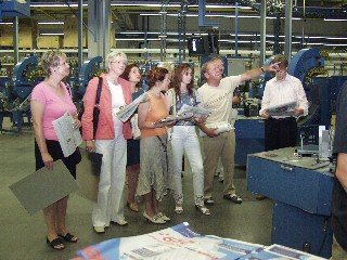 Besuch im Druckzentrum Barleben