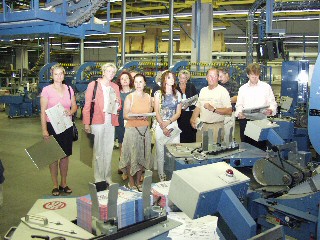 Besuch im Druckzentrum Barleben