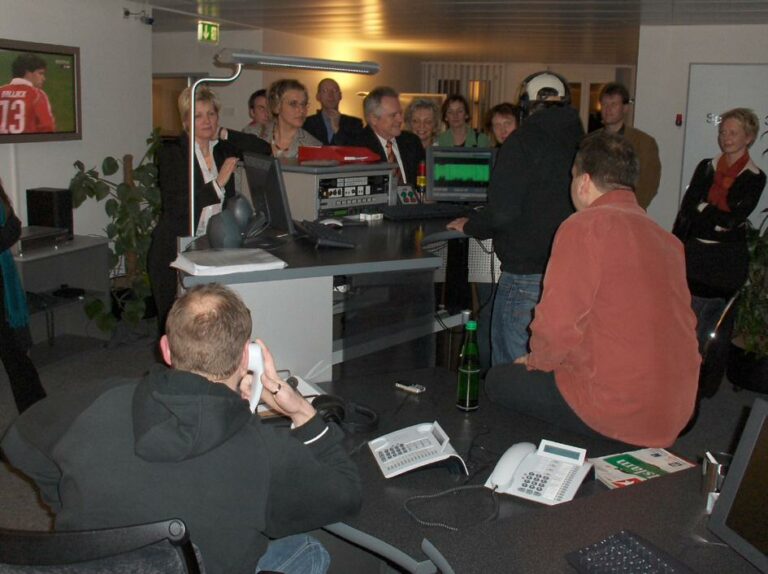 Besuch bei Radio SAW