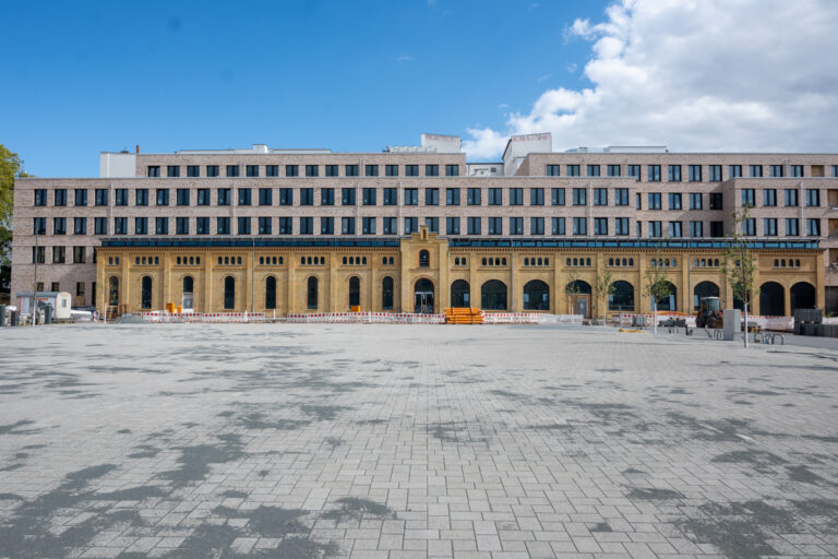 Besichtigung Baustelle Polizeiinspektion Magdeburg und Zentrale Dienste