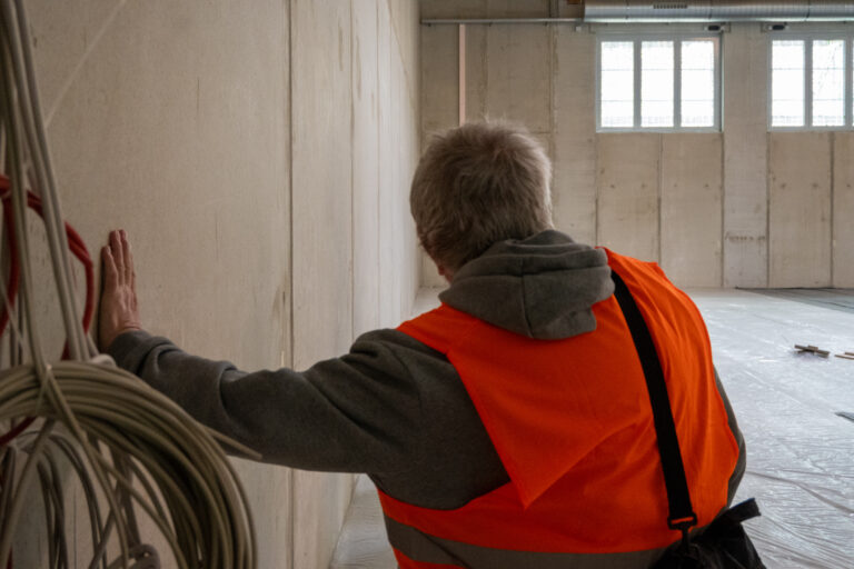 Besichtigung Baustelle Polizeiinspektion Magdeburg und Zentrale Dienste