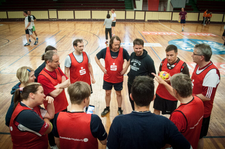 5. Handball-Benefizturnier des Presseclubs Magdeburg