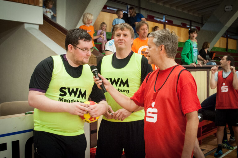 5. Handball-Benefizturnier des Presseclubs Magdeburg