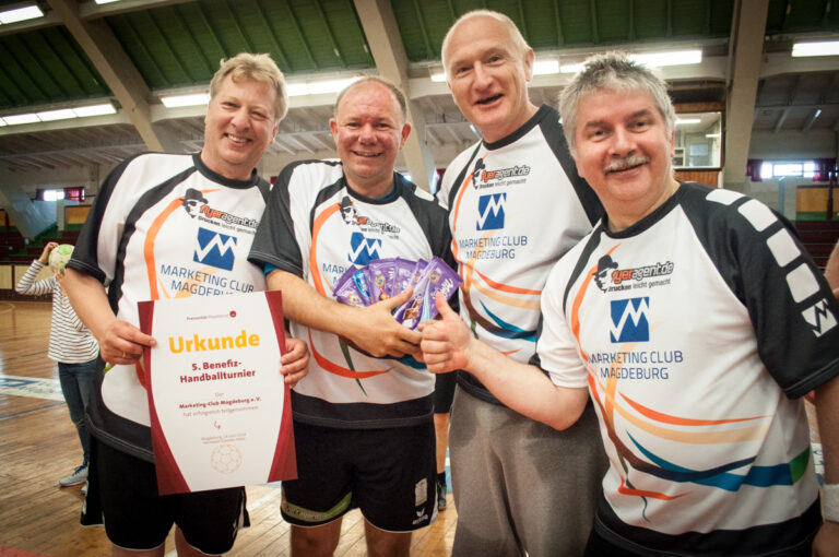 5. Handball-Benefizturnier des Presseclubs Magdeburg