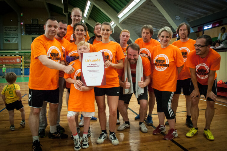 5. Handball-Benefizturnier des Presseclubs Magdeburg