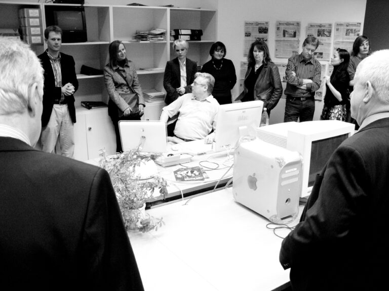Besuch bei der Redaktion der Volksstimme Magdeburg