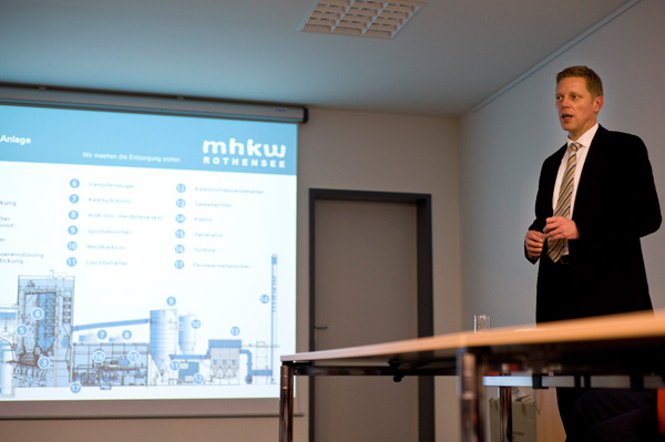 Besichtigung des Müllheizkraftwerks Rothensee