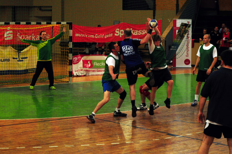 3. Handball-Benefizturnier des Presseclubs Magdeburg
