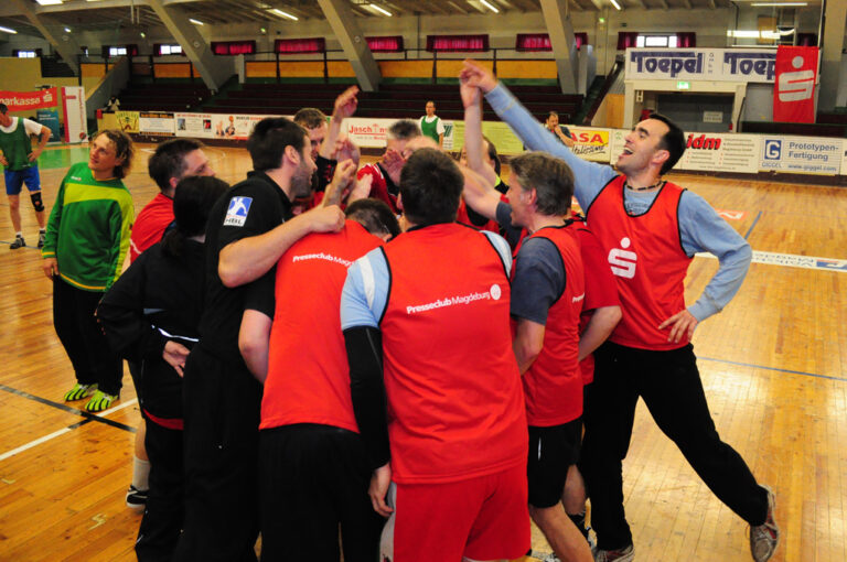 3. Handball-Benefizturnier des Presseclubs Magdeburg