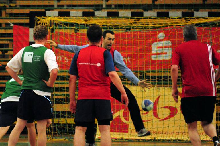 3. Handball-Benefizturnier des Presseclubs Magdeburg