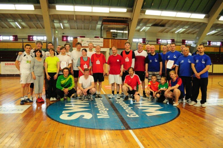 4. Handball-Benefizturnier des Presseclubs Magdeburg