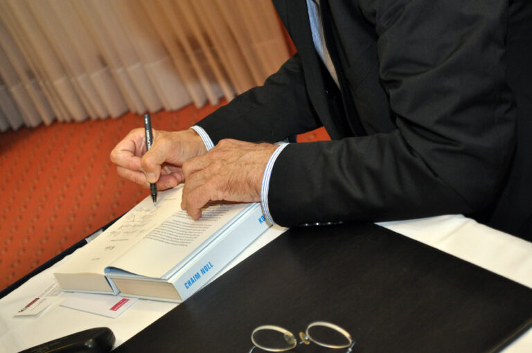 Lesung und Gespräch mit Chaim Noll