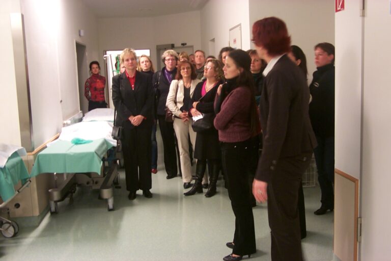 Besuch in der Universitätsfrauenklinik Magdeburg