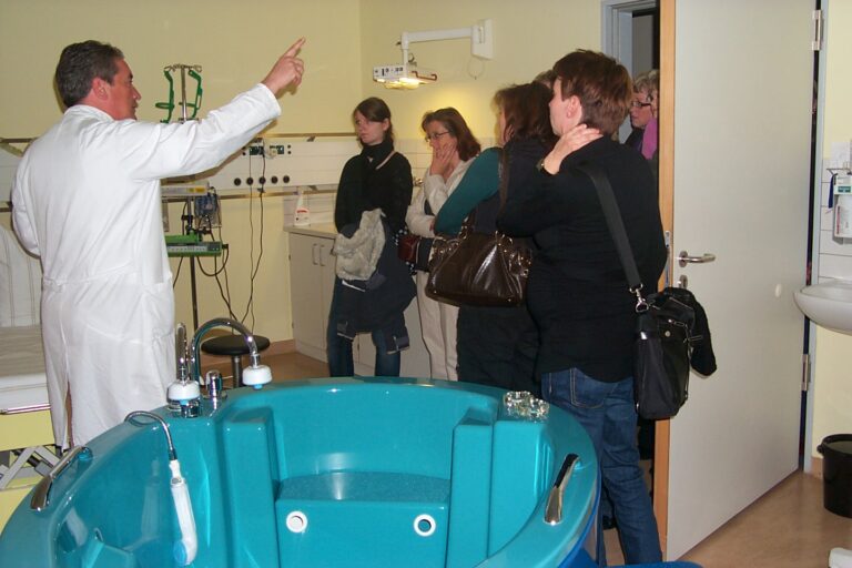 Besuch in der Universitätsfrauenklinik Magdeburg