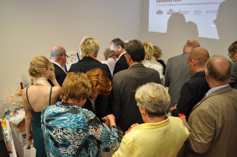 Sommerfest des Presseclubs Magdeburg und der Landespressekonferenz Sachsen-Anhalt