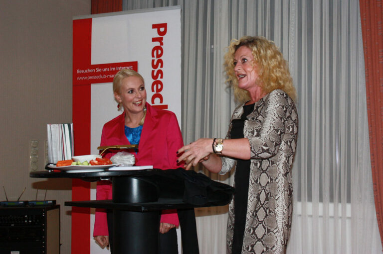 Presseclub-Abend mit Susanne Fröhlich