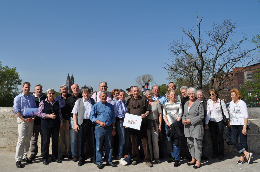 Besuch des Presseclubs Bremerhaven in Magdeburg