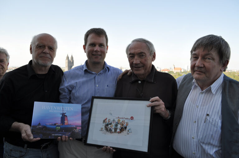 Besuch des Presseclubs Bremerhaven in Magdeburg