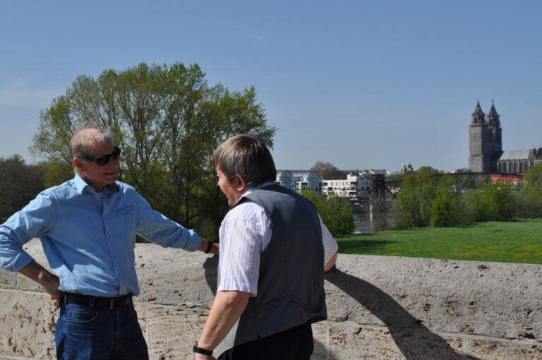Besuch des Presseclubs Bremerhaven in Magdeburg