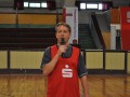 Norbert Doktor eröffnet das 2. Handball-Benefizturnier des Presseclubs am 28. Mai 2011 in der Hermann-Gieseler-Halle
