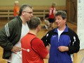 Rainer Schweingel, Mathias Geraldy und Lutz Trümper beim 2. Handball-Benefizturnier des Presseclubs am 28. Mai 2011 in der Hermann-Gieseler-Halle (Foto: Ronny Hartmann)