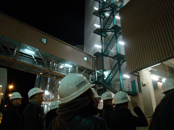 Besichtigung des Müllheizkraftwerks Rothensee (20.11.2008)