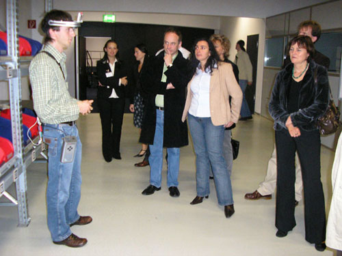 Besuch im VDTC des Fraunhofer IFF Magdeburg (13.09.2007)