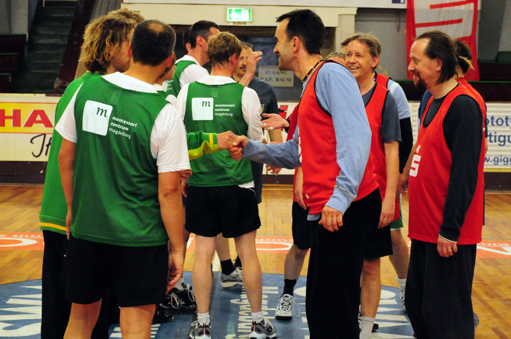 3. Handball-Benefizturnier des Presseclubs Magdeburg am 5. Mai 2012 in der Hermann-Gieseler-Halle