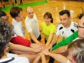 Team des Montessori-Zentrums Magdeburg - 4. Handball-Benefizturnier des Presseclubs Magdeburg am 15.06.2013 in der Hermann-Gieseler-Halle