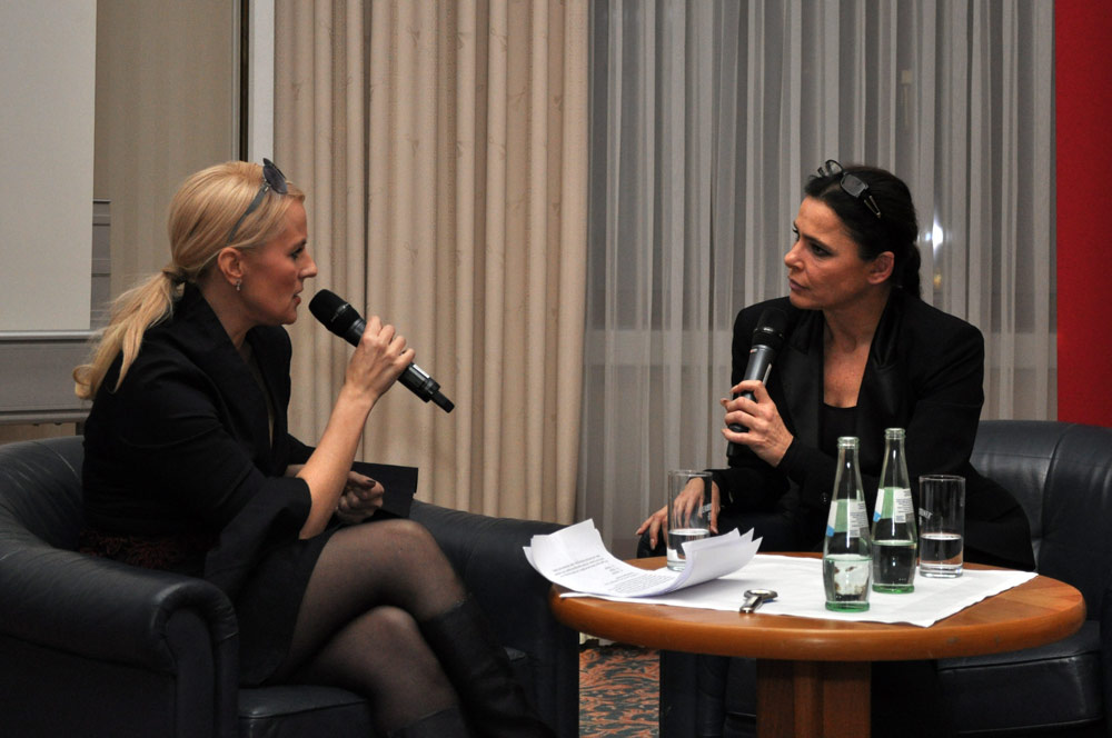 Presseclub-Abend mit Julia Neigel am 23.02.2012 in Magdeburg (Foto: Thomas Opp)