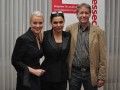 Anja Petzold, Julia Neigel und Norbert Doktor - Presseclub-Abend mit Julia Neigel am 23.02.2012 in Magdeburg (Foto: Thomas Opp)