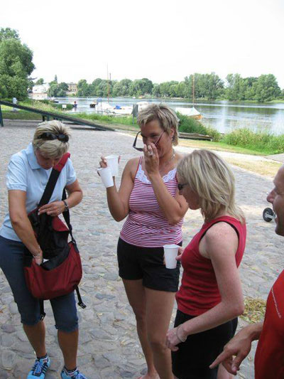 Paddeltour auf der Elbe (06.07.2006)